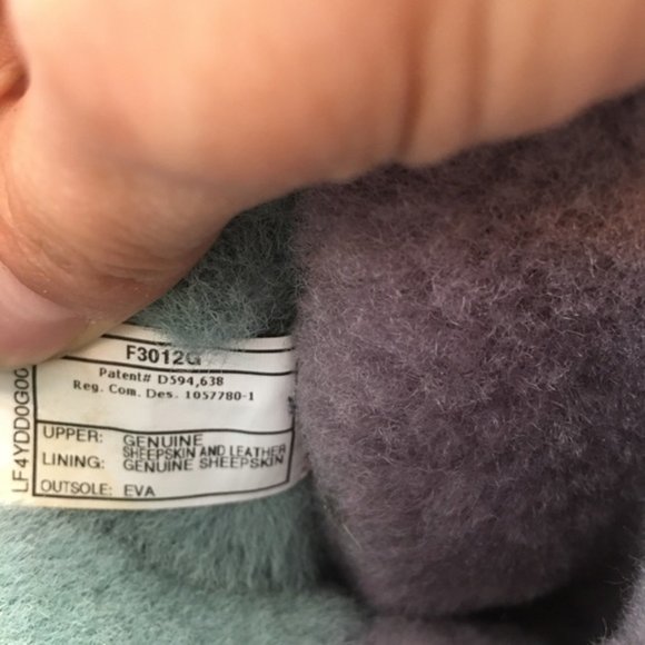 UGG Patchwork Classic Short Boots Purple/Pink/Teal - Picture 3 of 11